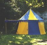 Das Feldlager von Eques de Falcone